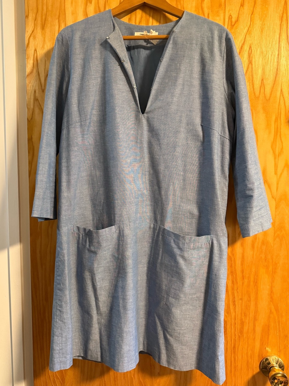Emerson Fry Mod Dress in Chambray M